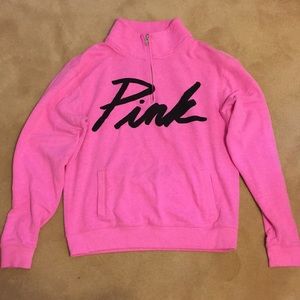 Victoria’s Secret PINK half zip hoodie